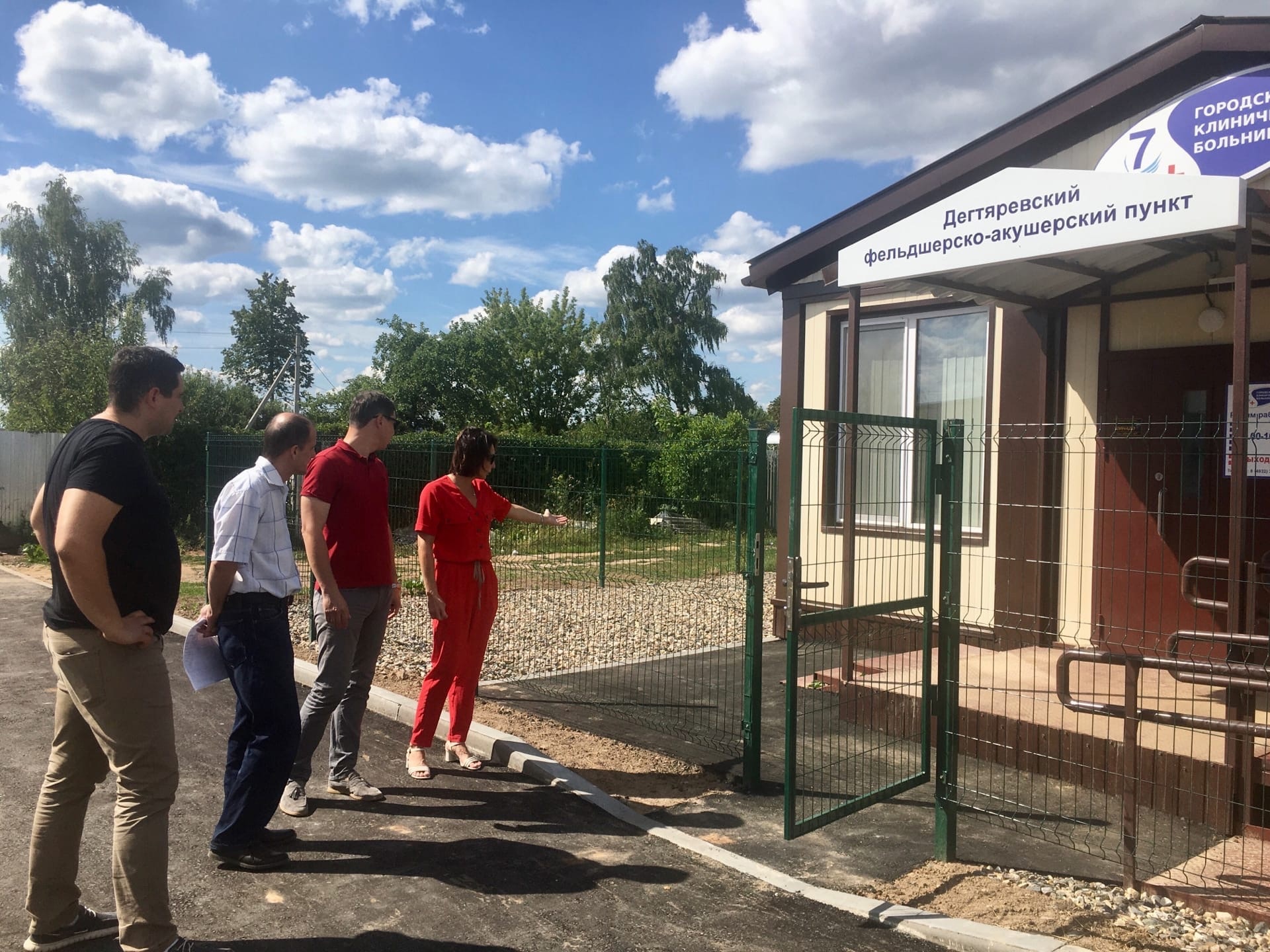 Общественная приемка ФАПа прошла в деревне Дегтярево | 03.08.2022 | Новости  Иваново - БезФормата