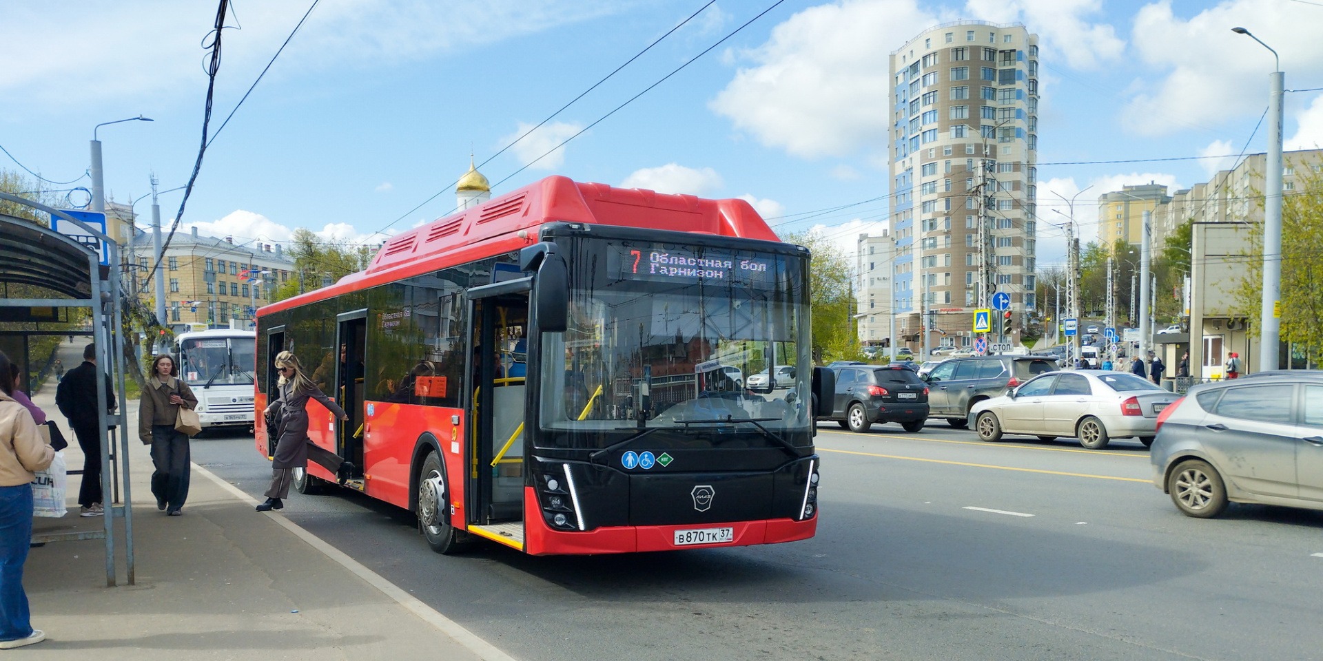 Новые автобусы ЛИАЗ вышли на маршруты в Иванове | 13.05.2024 | Новости  Иваново - БезФормата